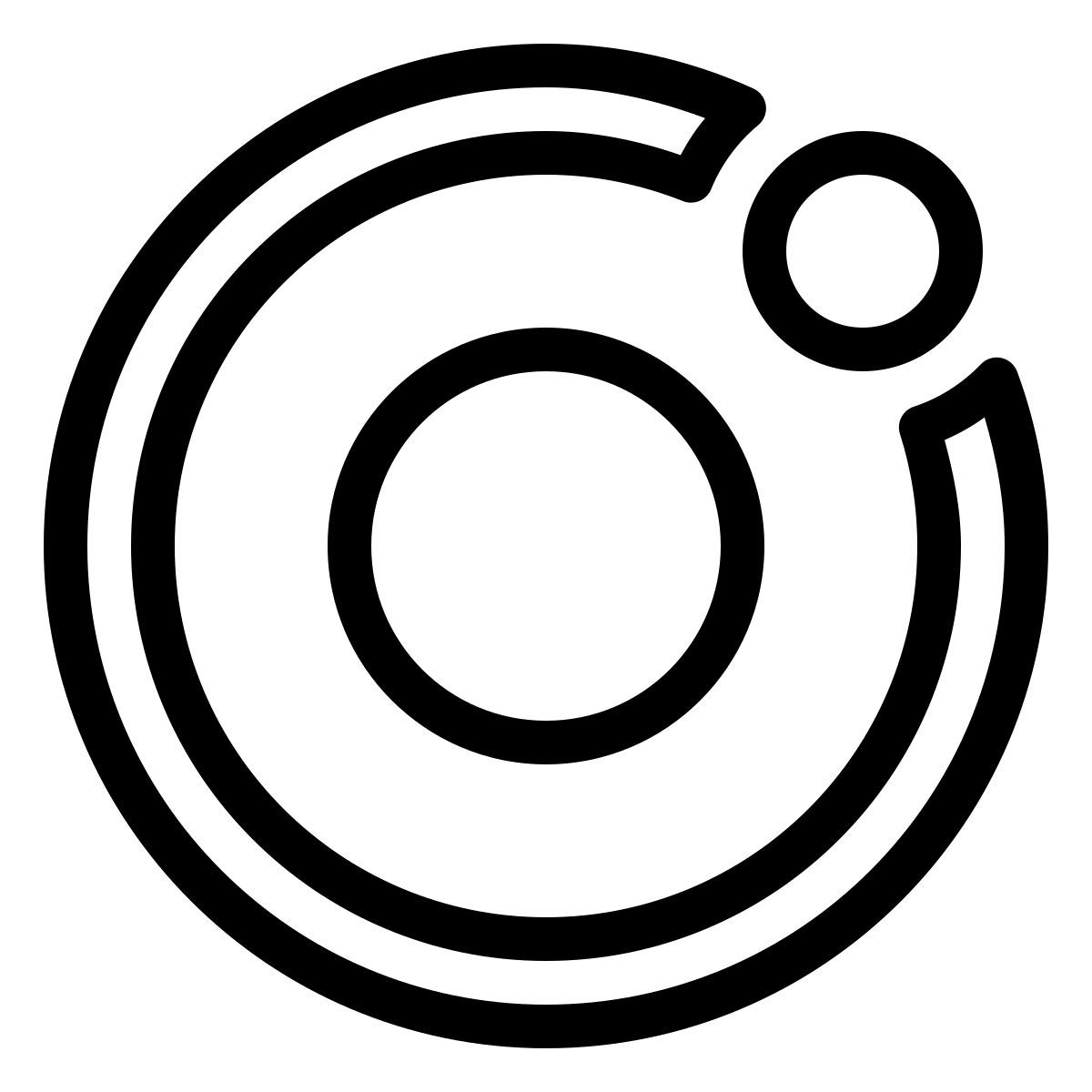 ios 17 outlined style iônico icon