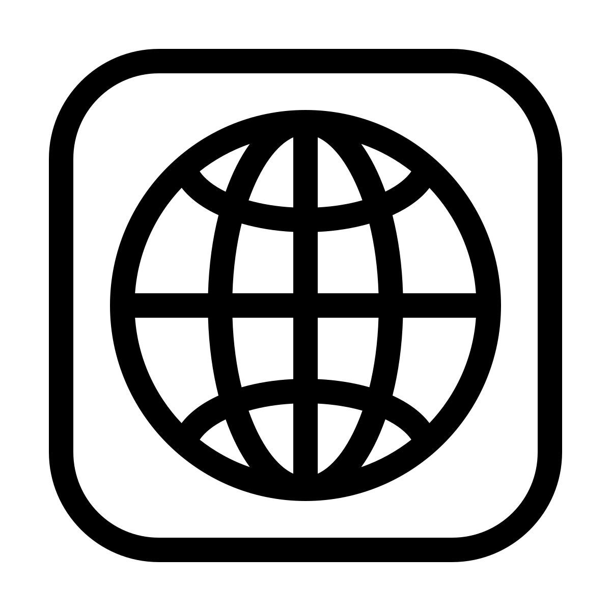 ios 17 outlined style ich übersetze icon