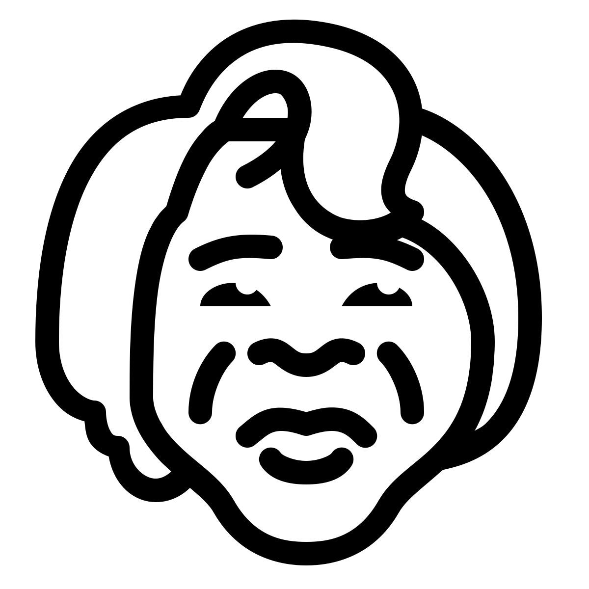 ios 17 outlined style james brown icon