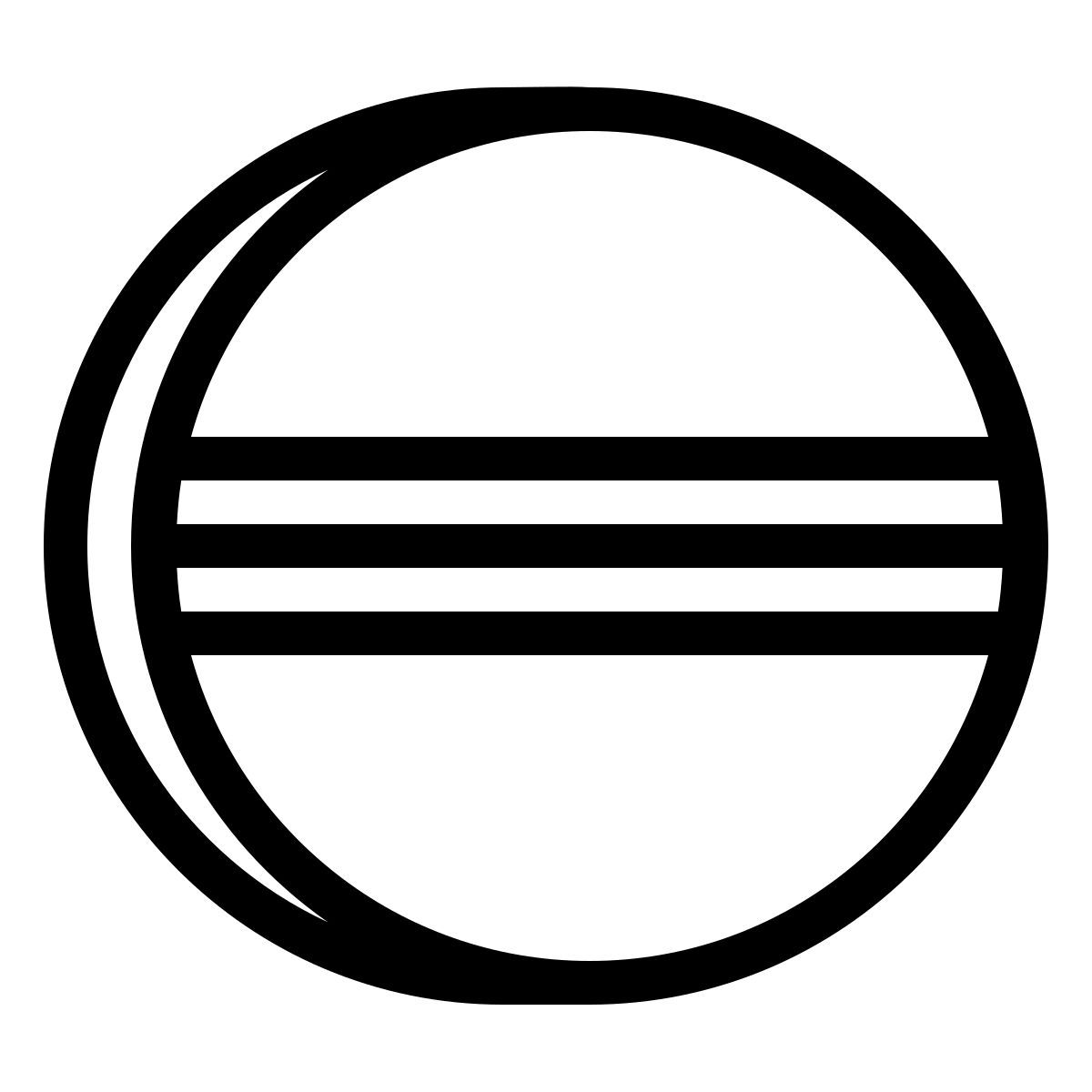 ios 17 outlined style eclipse de java icon