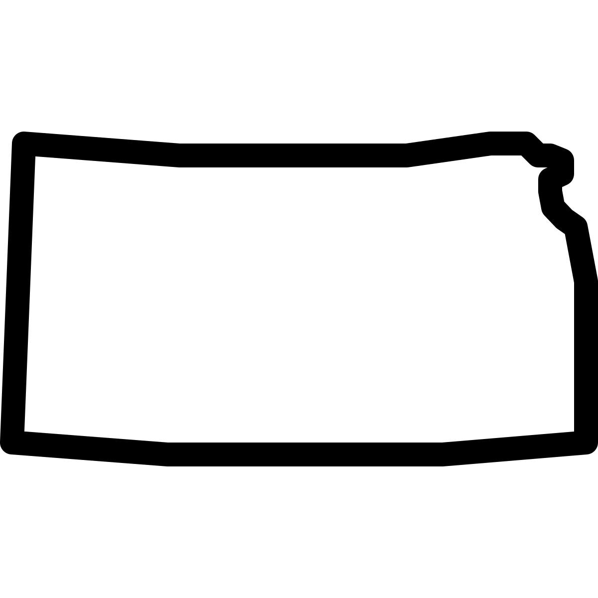 ios 17 outlined style kansas icon