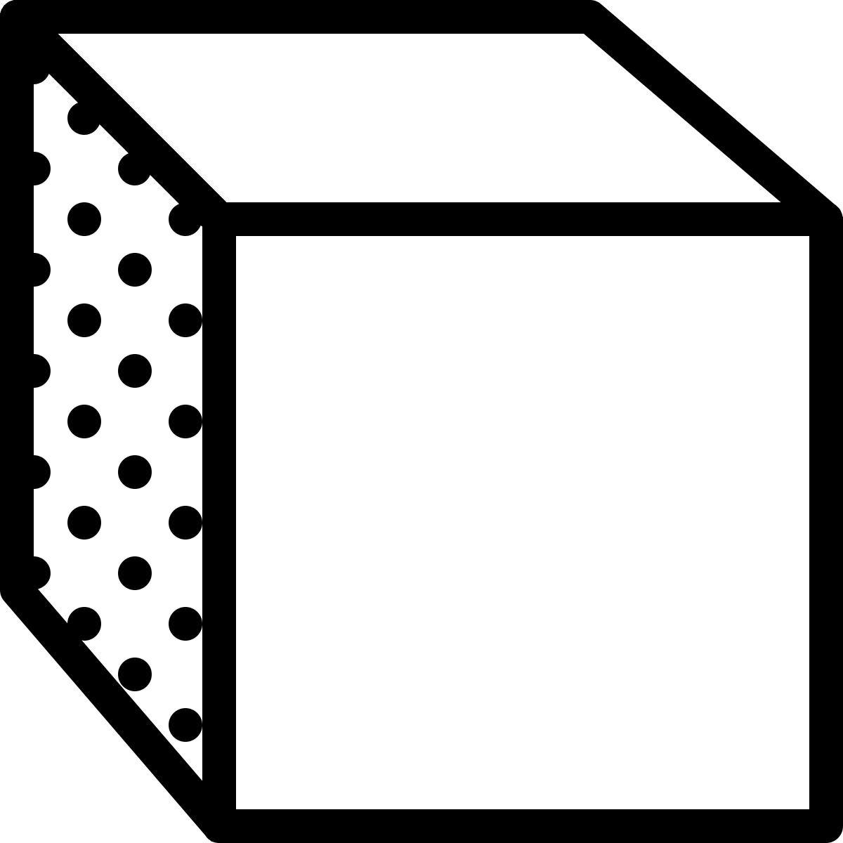 ios 17 outlined style 왼쪽보기 icon