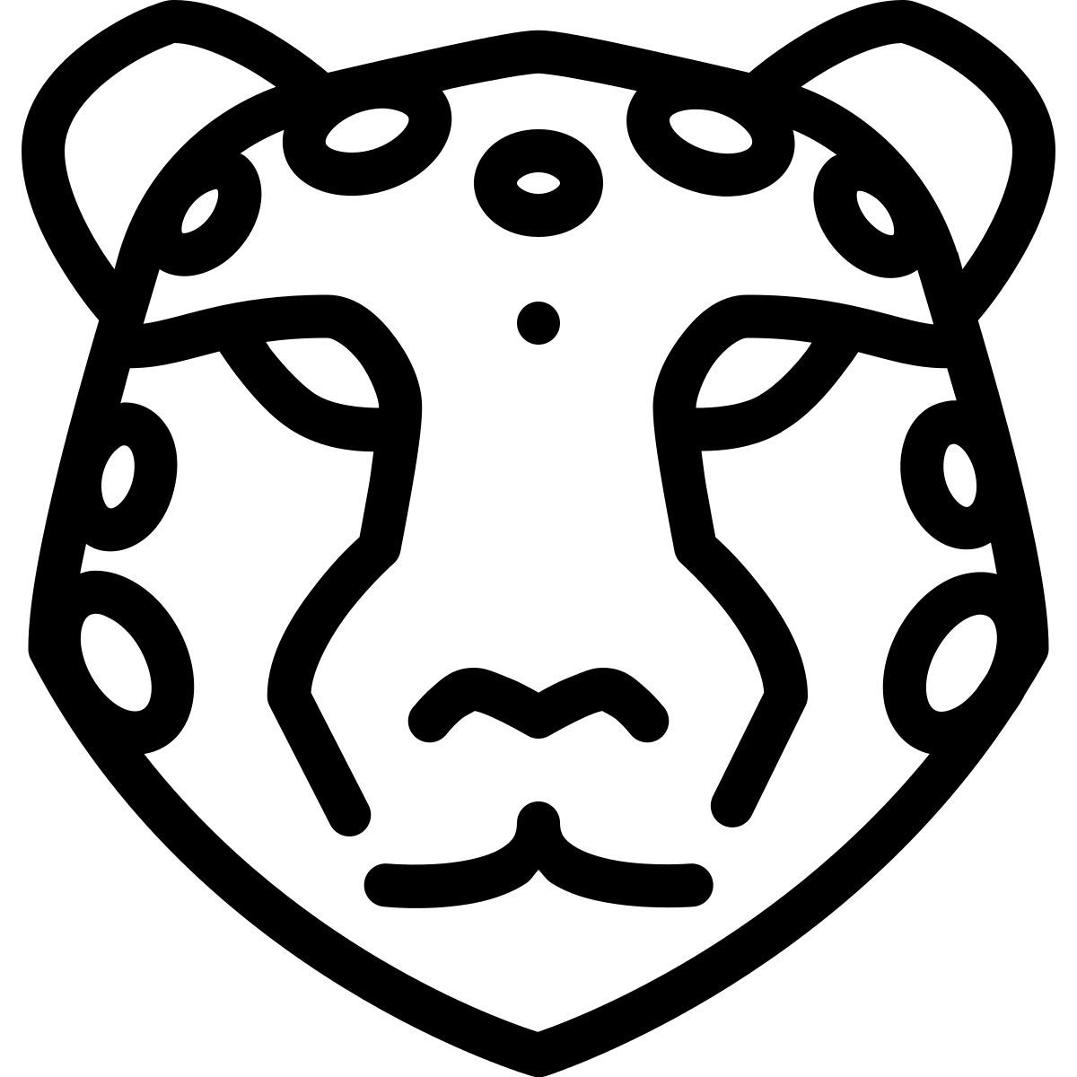 ios 17 outlined style pantera icon