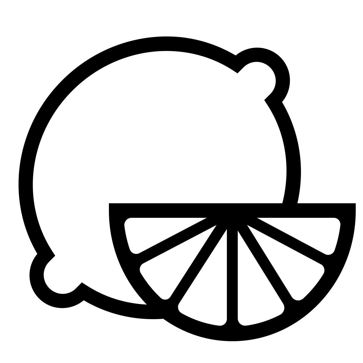 ios 17 outlined style cal icon