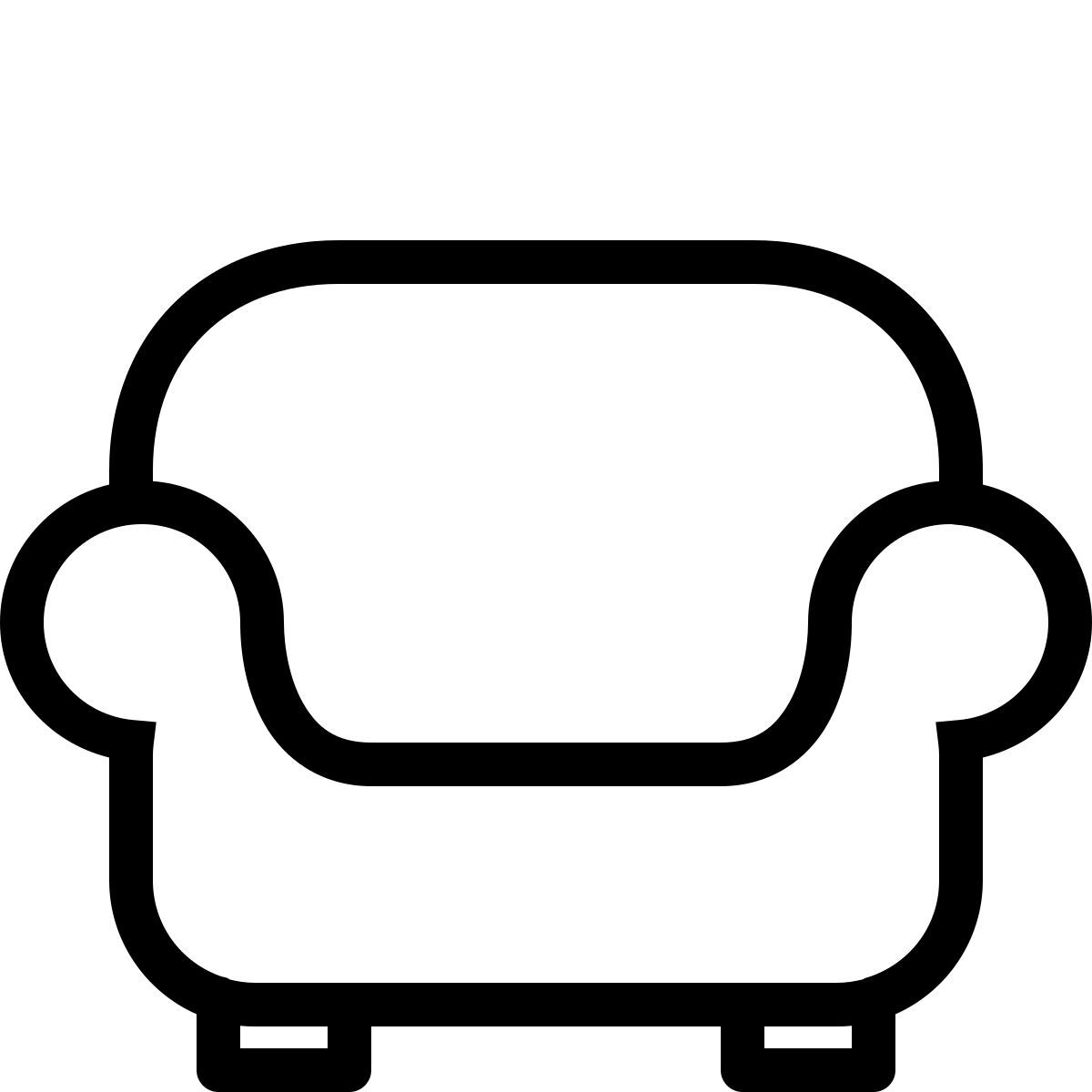 ios 17 outlined style salon icon