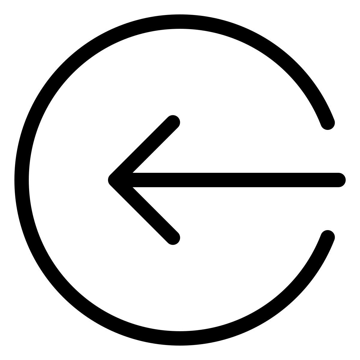 ios 17 outlined style 로그인 둥근 icon