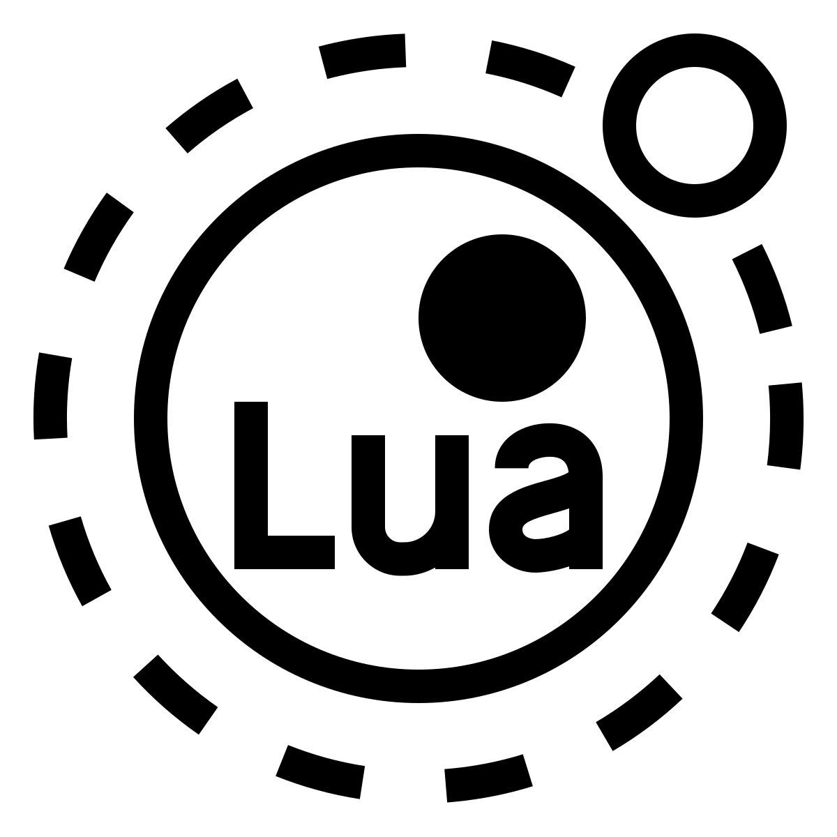 ios 17 outlined style idioma lua icon