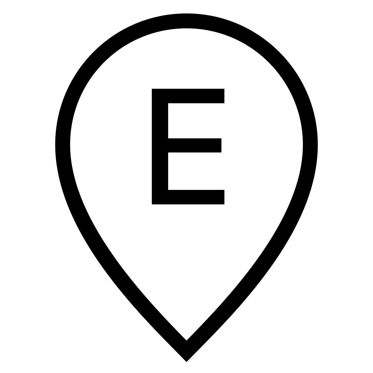 ios 17 outlined style marker e icon