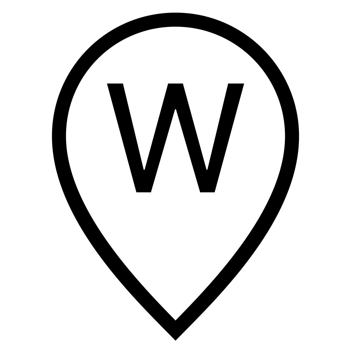 ios 17 outlined style marcador w icon