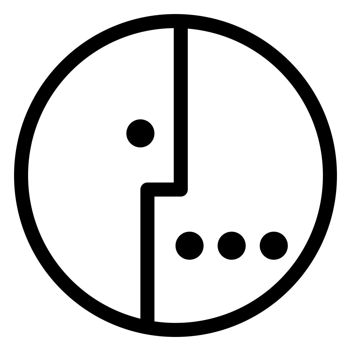 ios 17 outlined style megafon icon