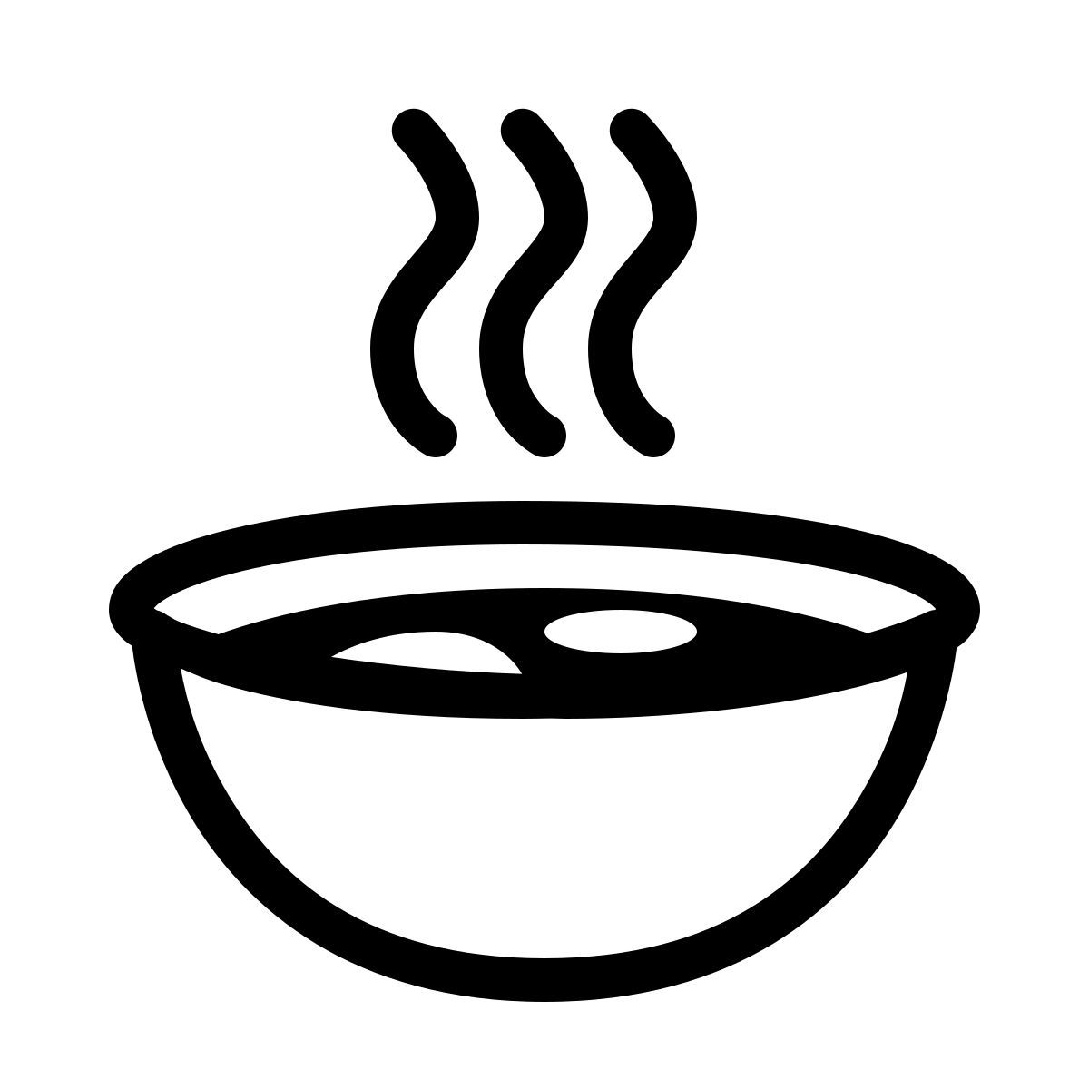 ios 17 outlined style zuppa di miso icon