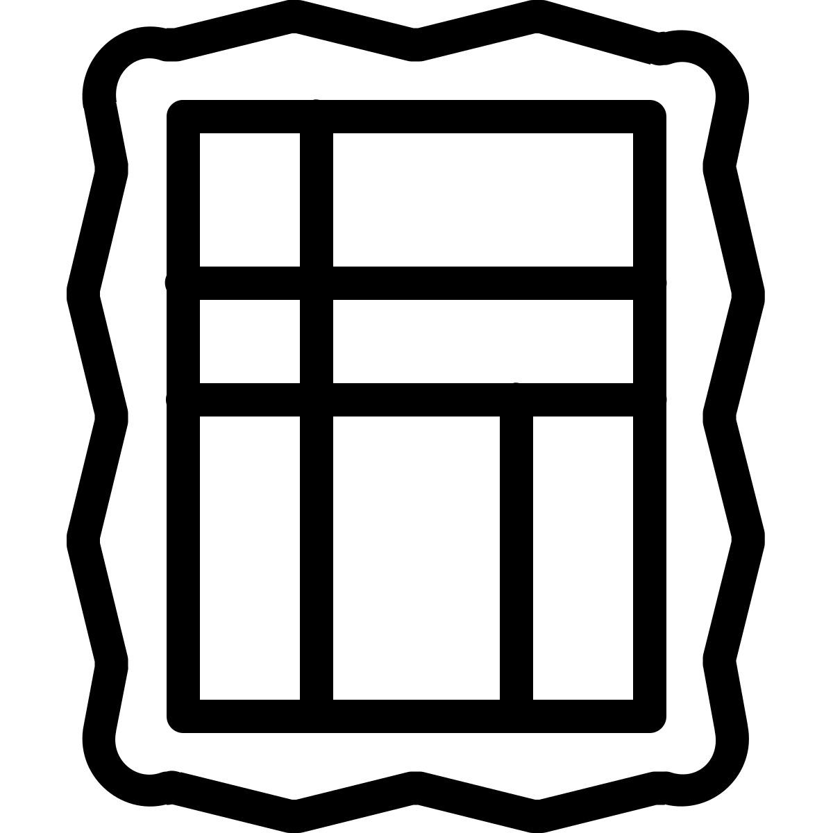 ios 17 outlined style arte moderno icon