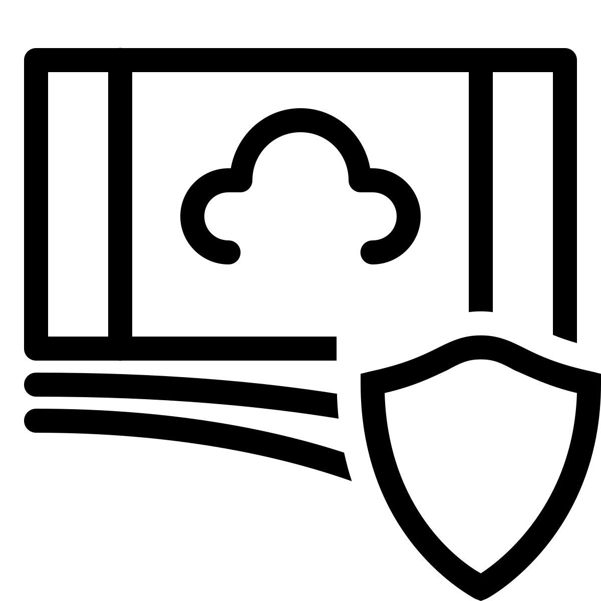 ios 17 outlined style dinero tuyo icon