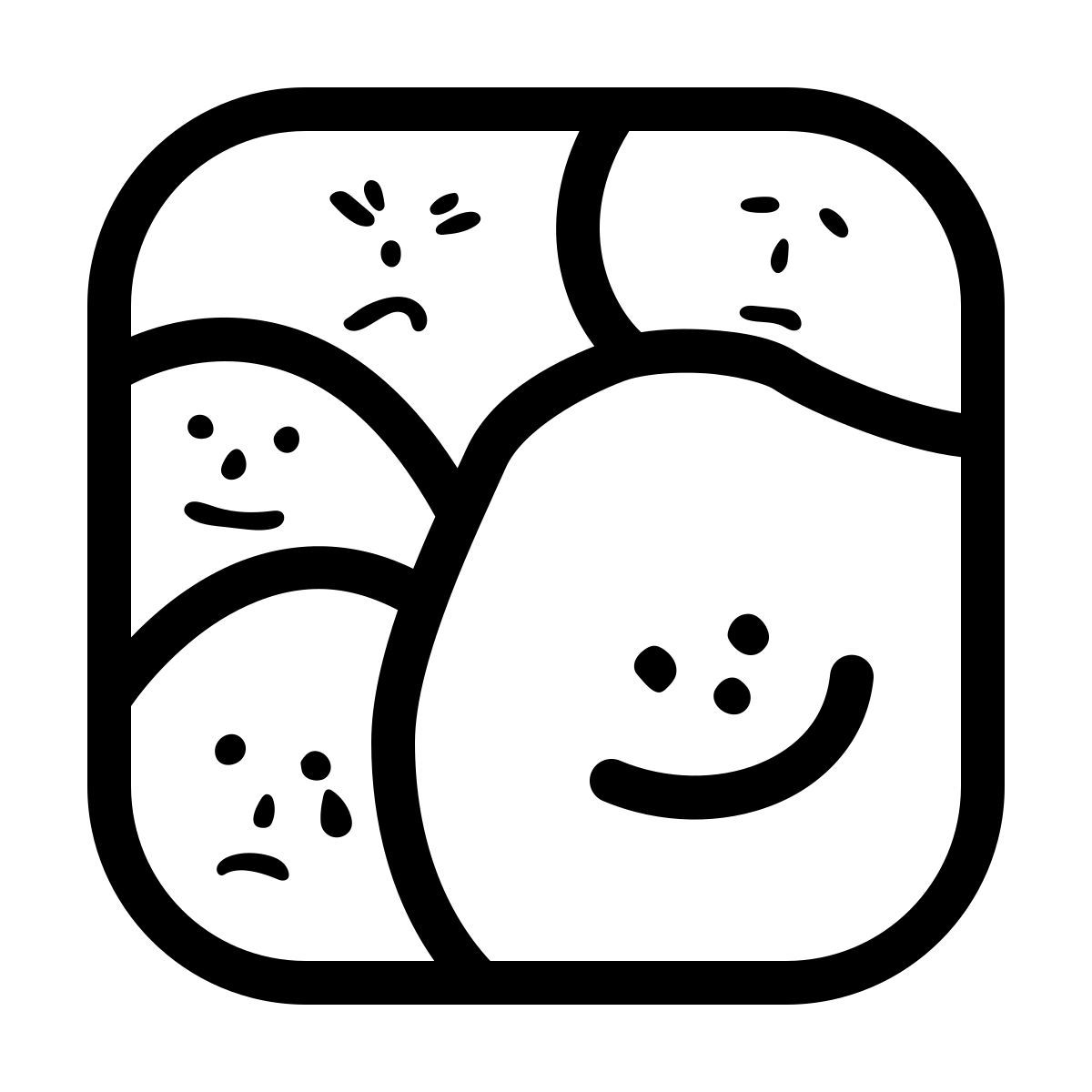 ios 17 outlined style moda icon