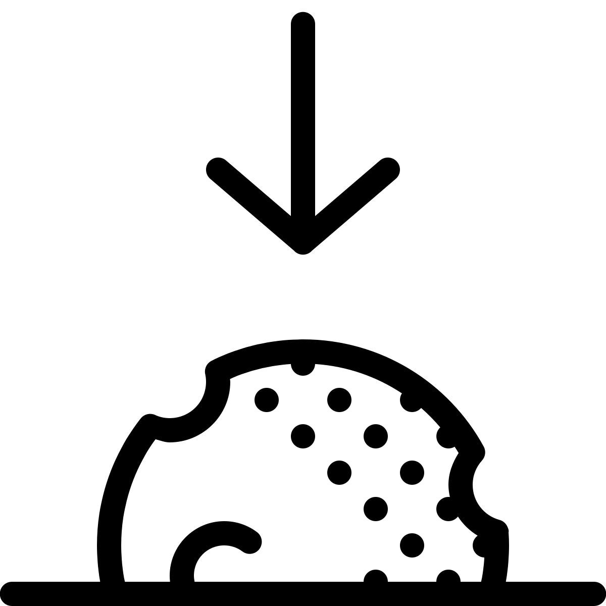 ios 17 outlined style 月落 icon
