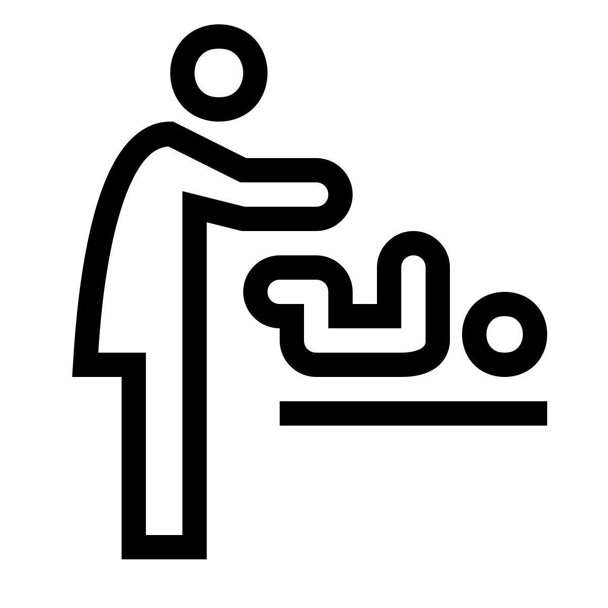 ios 17 outlined style cuarto madre icon