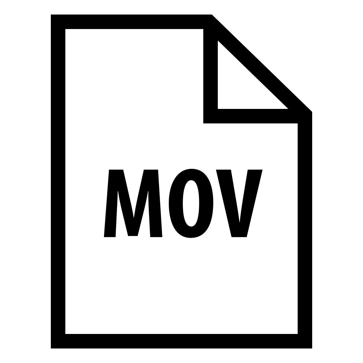 ios 17 outlined style mov icon