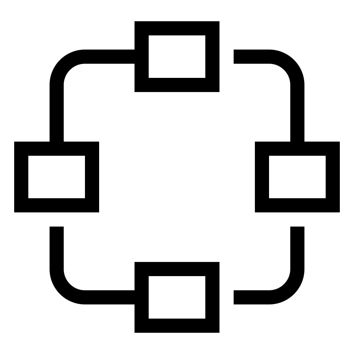 ios 17 outlined style red icon