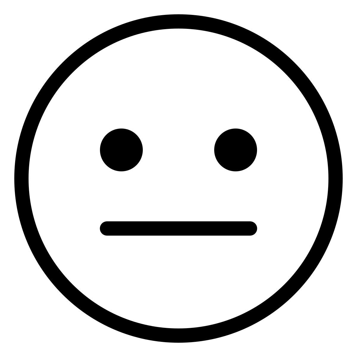 ios 17 outlined style neutral icon