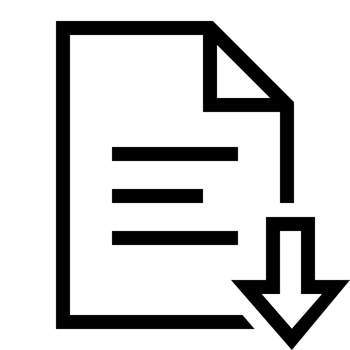 ios 17 outlined style open document icon