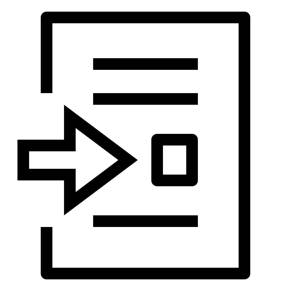 ios 17 outlined style geöffnete datei unter cursor icon