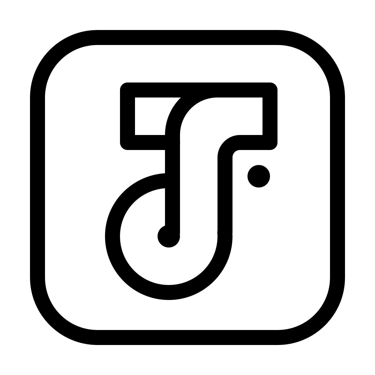 ios 17 outlined style oto musica icon