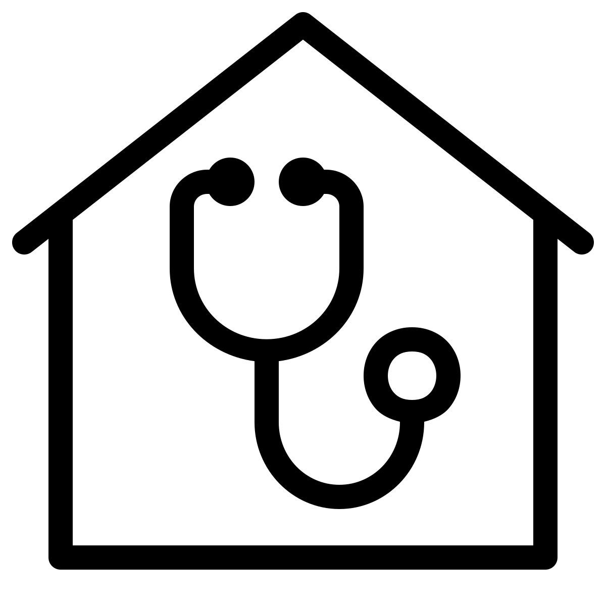 ios 17 outlined style service de consultation externe icon