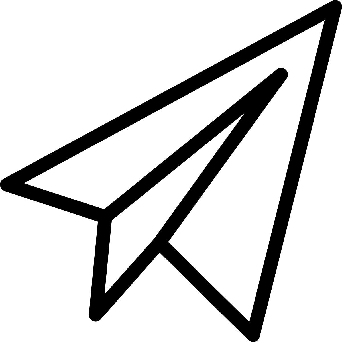 ios 17 outlined style aereo di carta icon