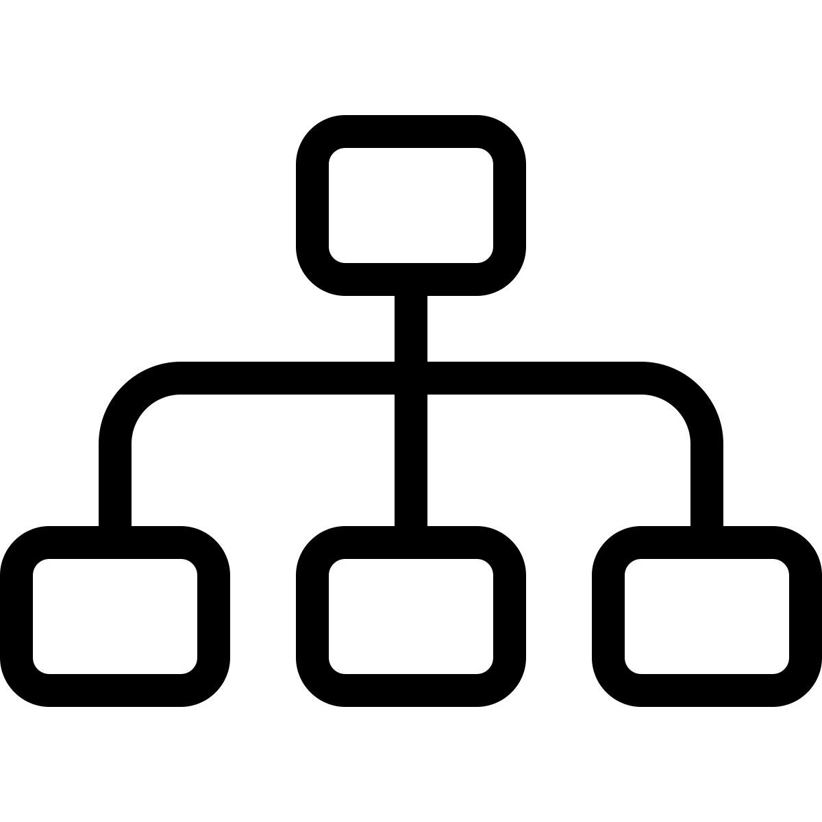 ios 17 outlined style tareas paralelas icon