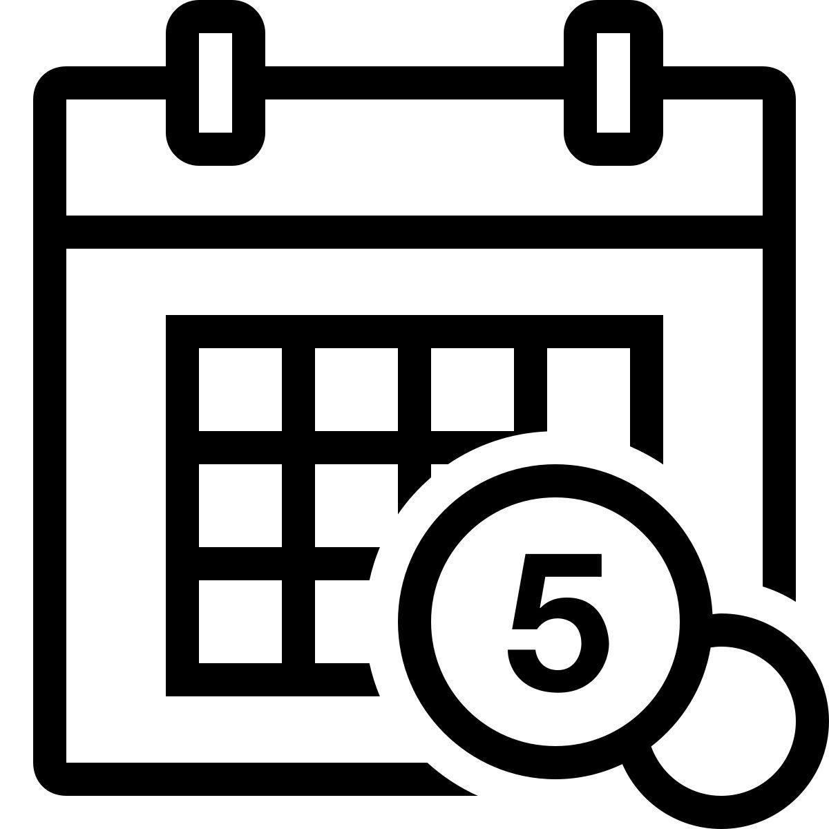 ios 17 outlined style 付款日期 icon