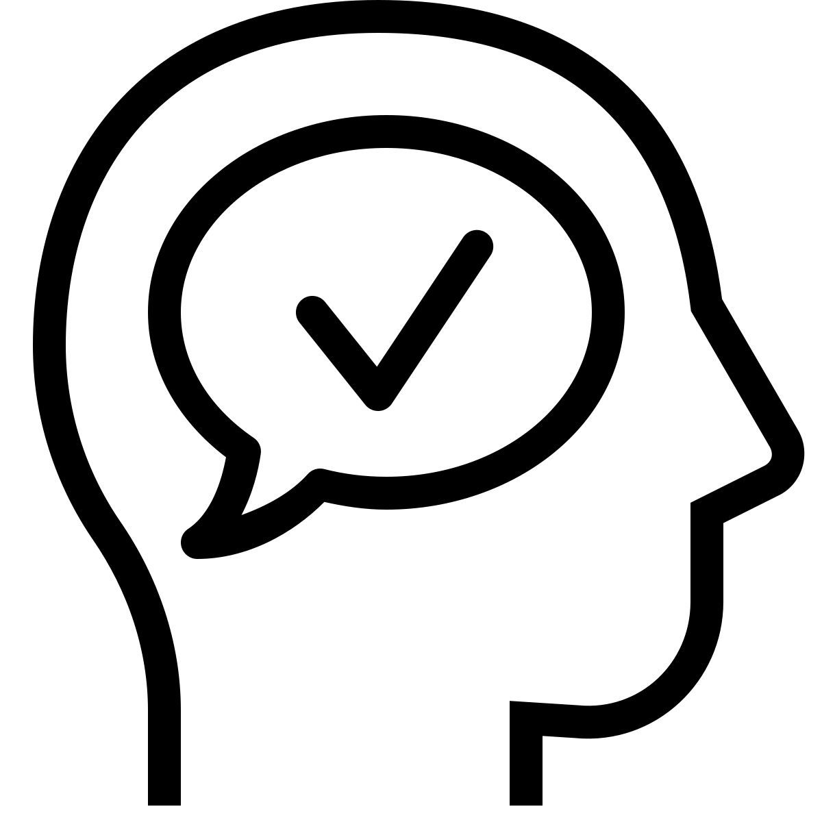 ios 17 outlined style habilidades de persuasión icon