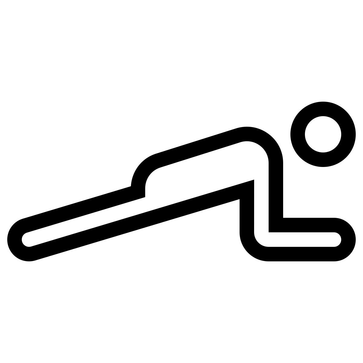 ios 17 outlined style plank icon