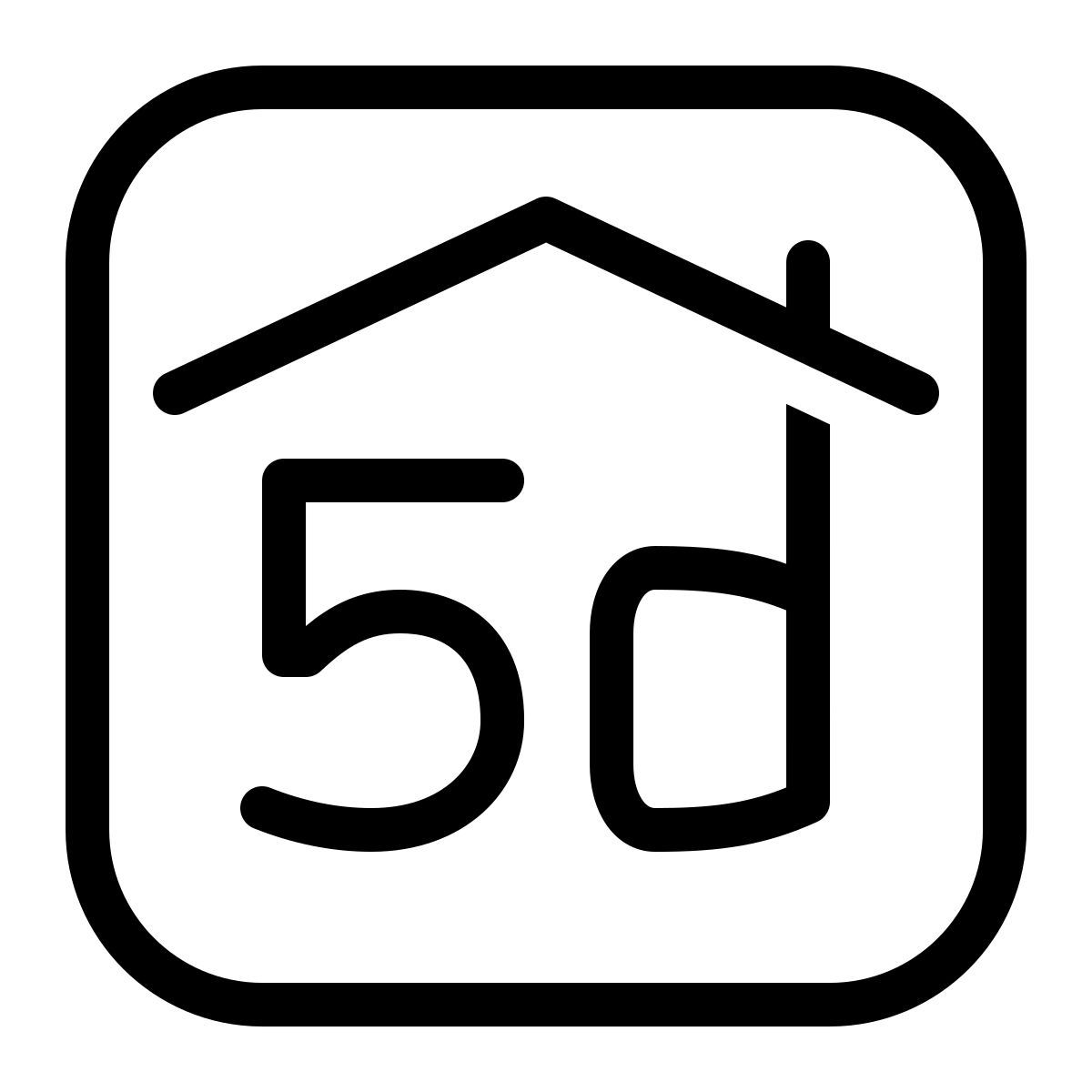 ios 17 outlined style 规划师 5d icon