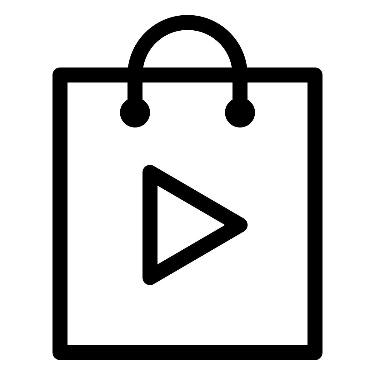 ios 17 outlined style playstore icon