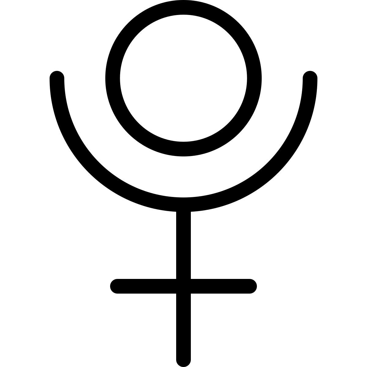 ios 17 outlined style plutón icon