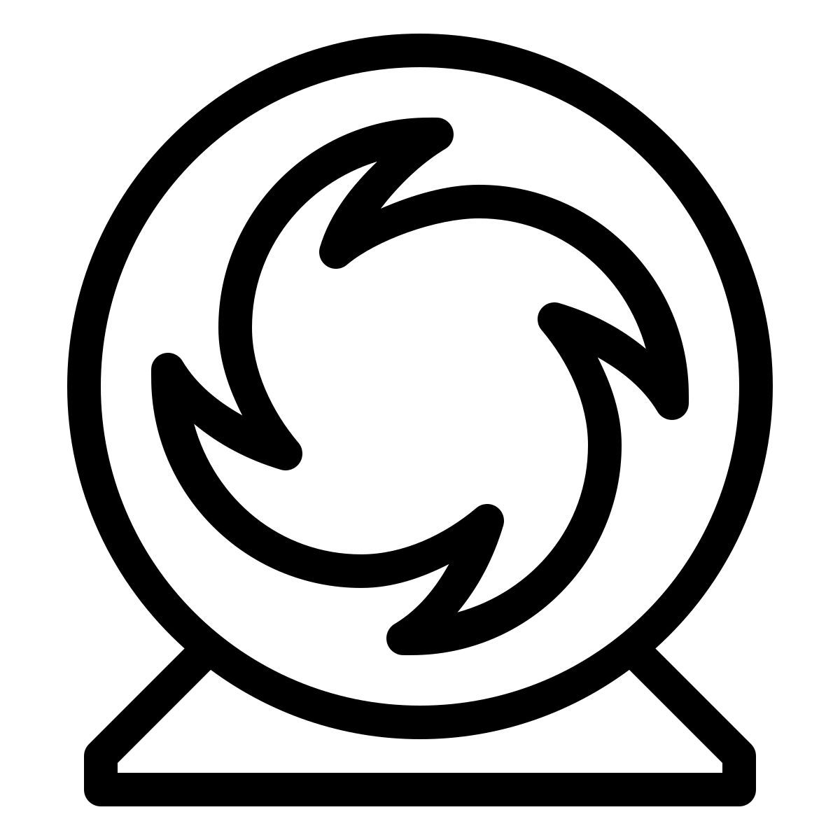 ios 17 outlined style portal icon