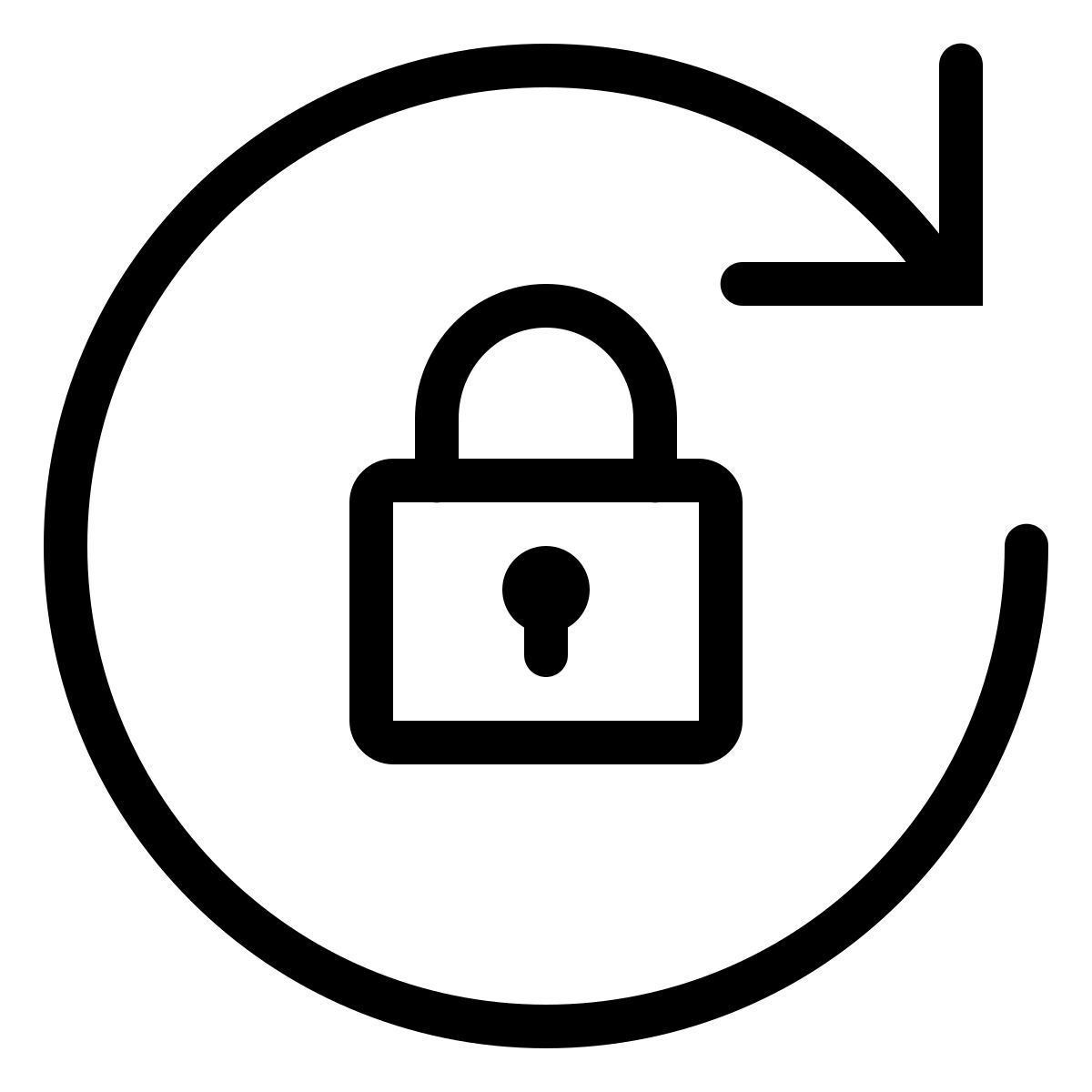 ios 17 outlined style portrait orientation lock icon