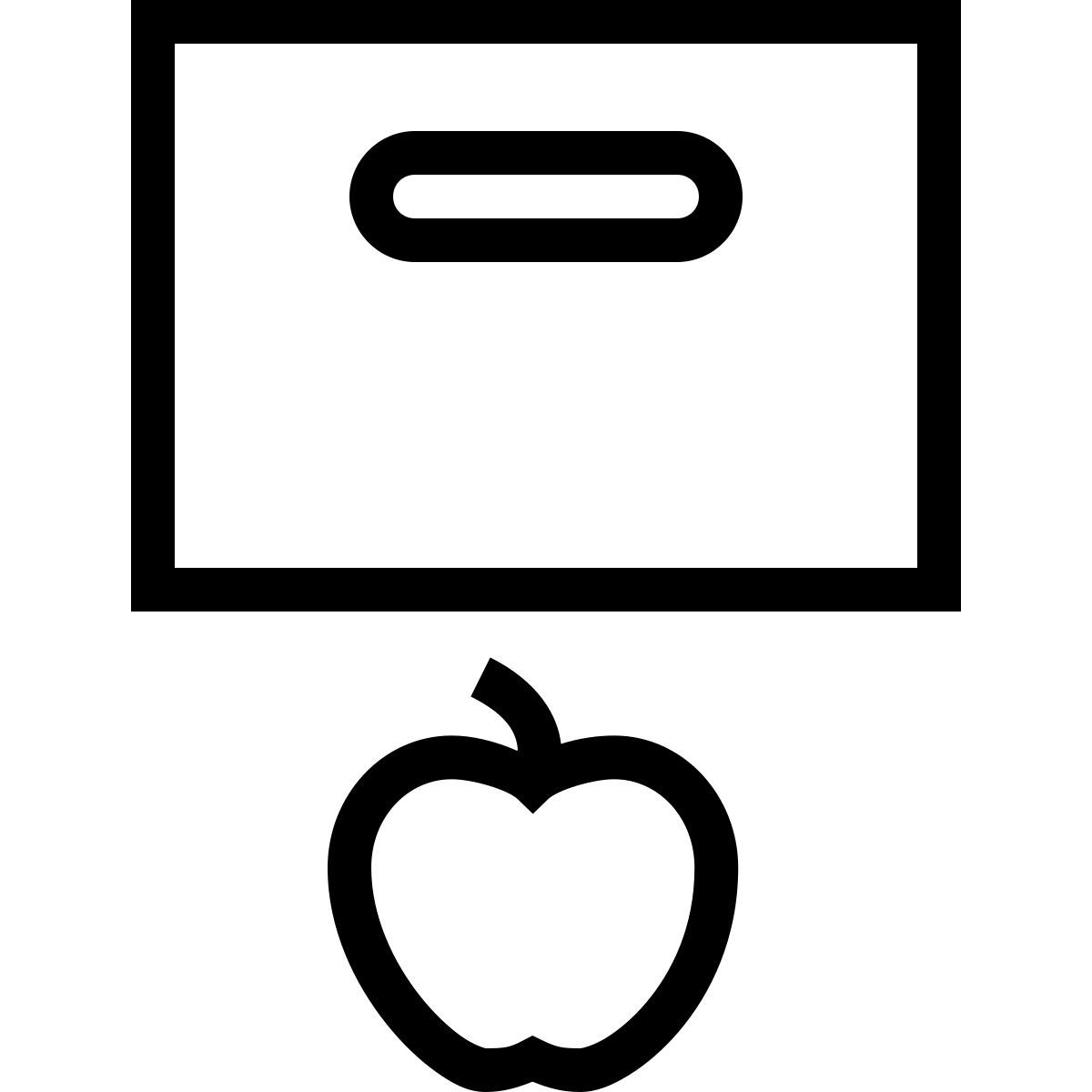 ios 17 outlined style prépositions sous icon