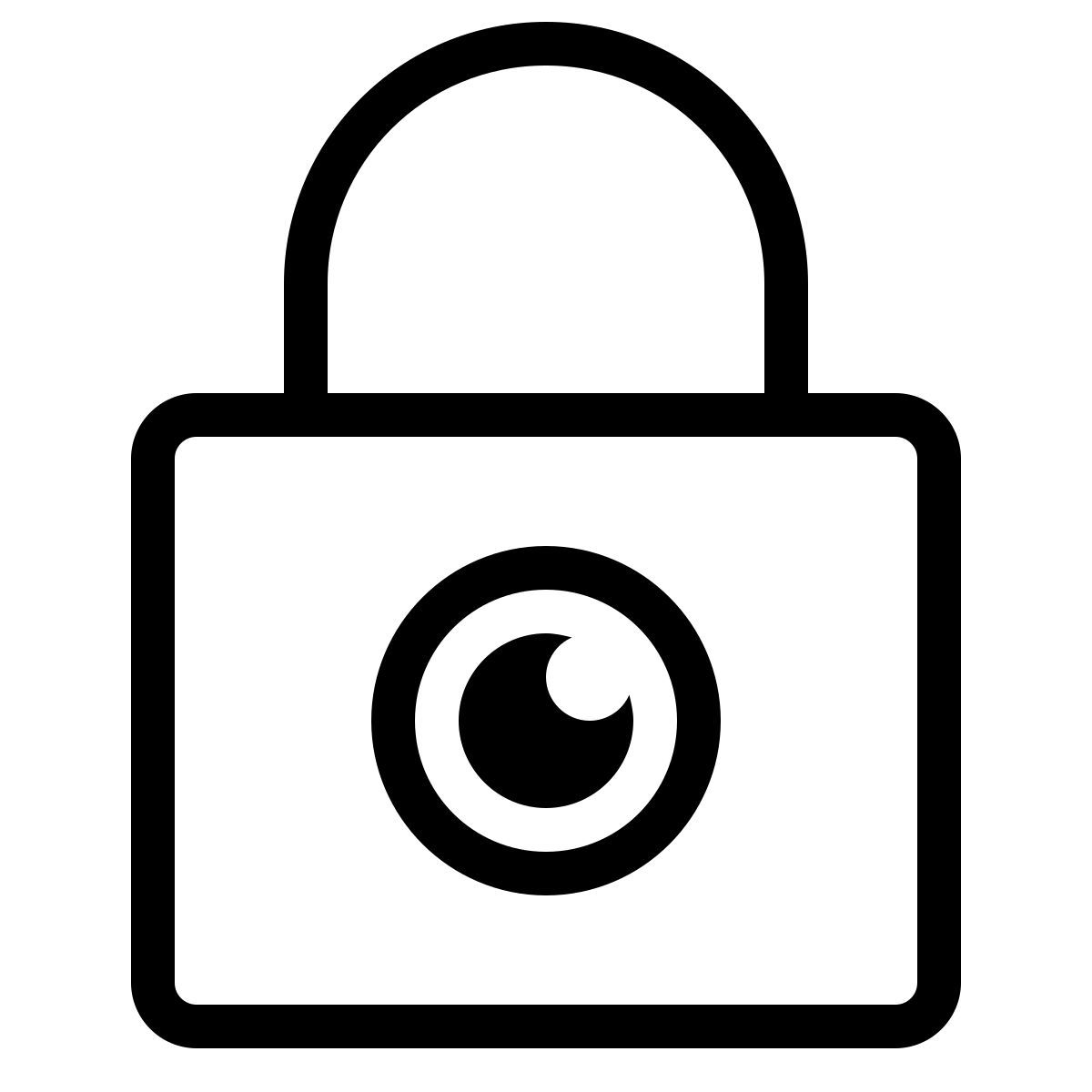 ios 17 outlined style privacidad icon
