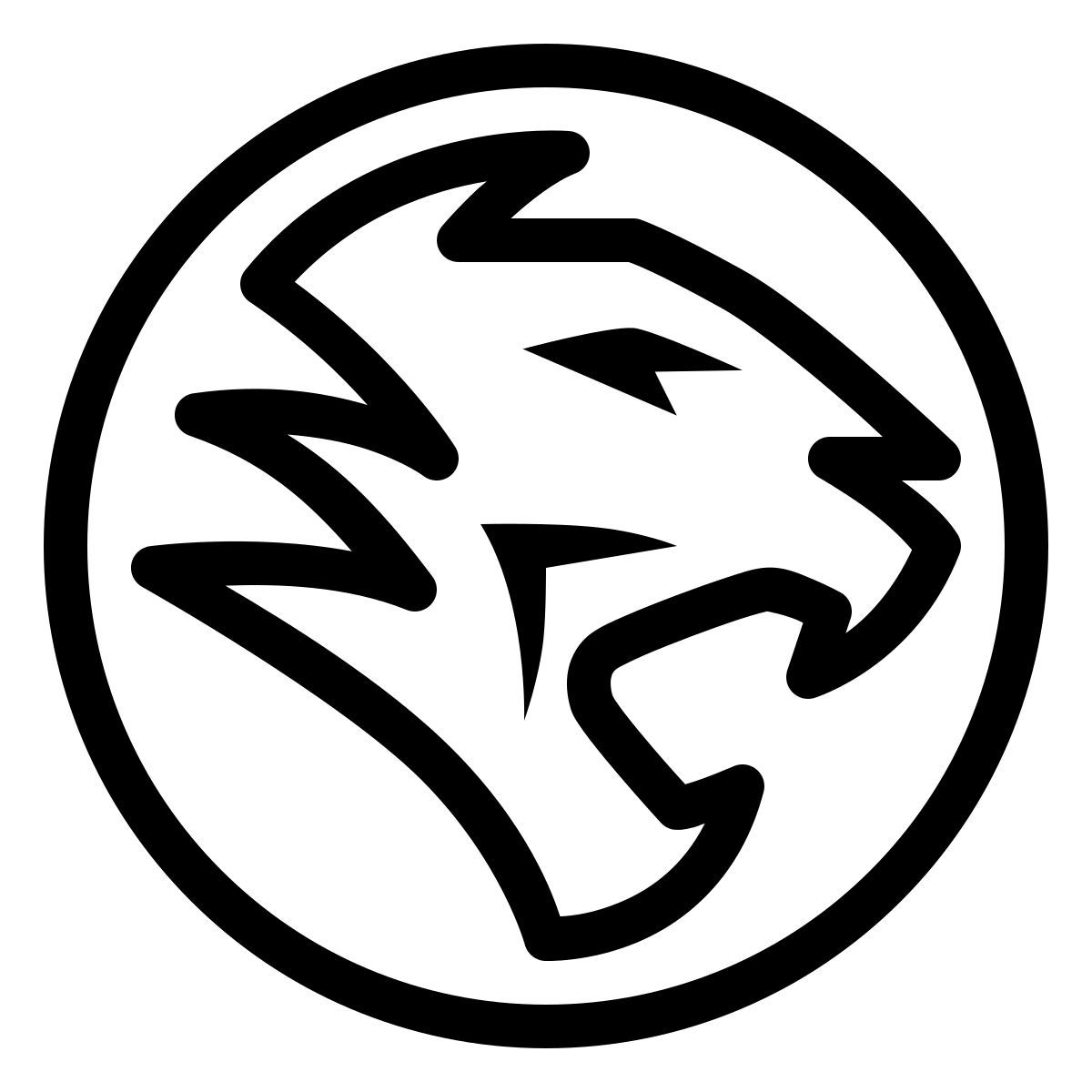 ios 17 outlined style proton icon