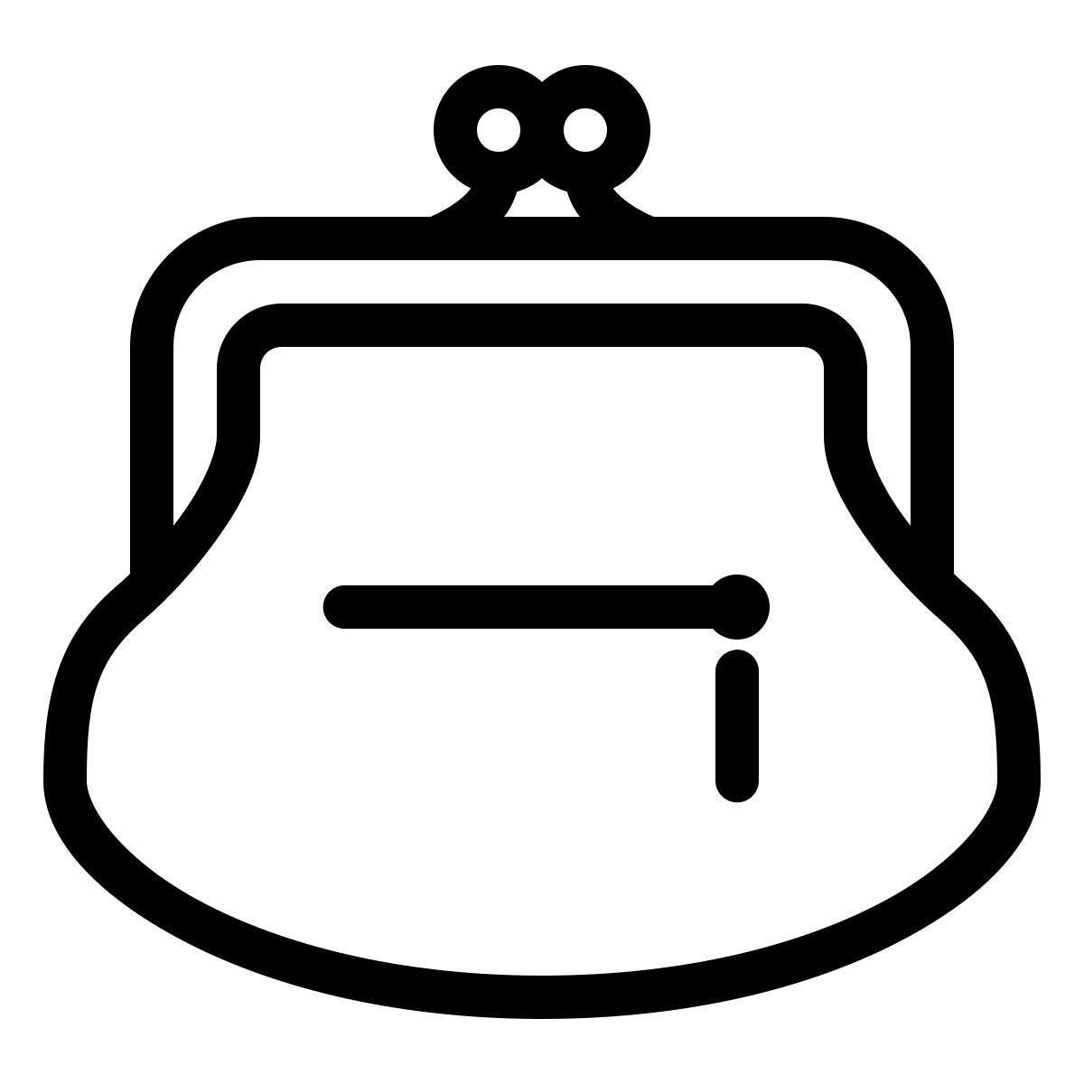 ios 17 outlined style 钱包后视图 icon