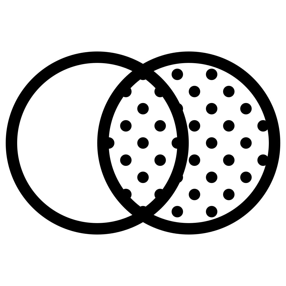 ios 17 outlined style requête jointure droite icon