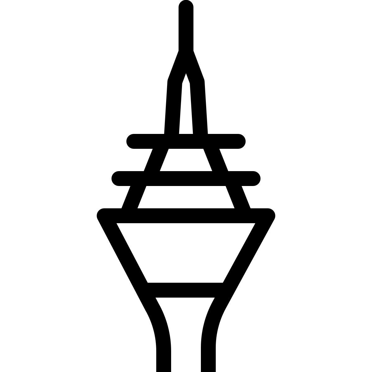 ios 17 outlined style torre del rin icon