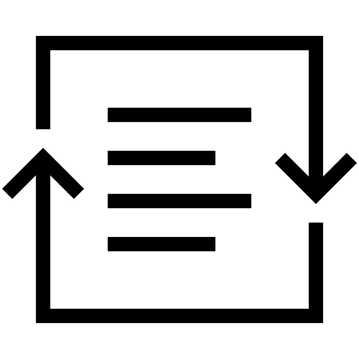 ios 17 outlined style rich text converter icon