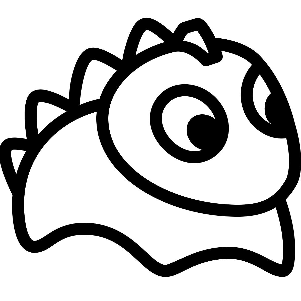 ios 17 outlined style escola de codificação de macacão icon