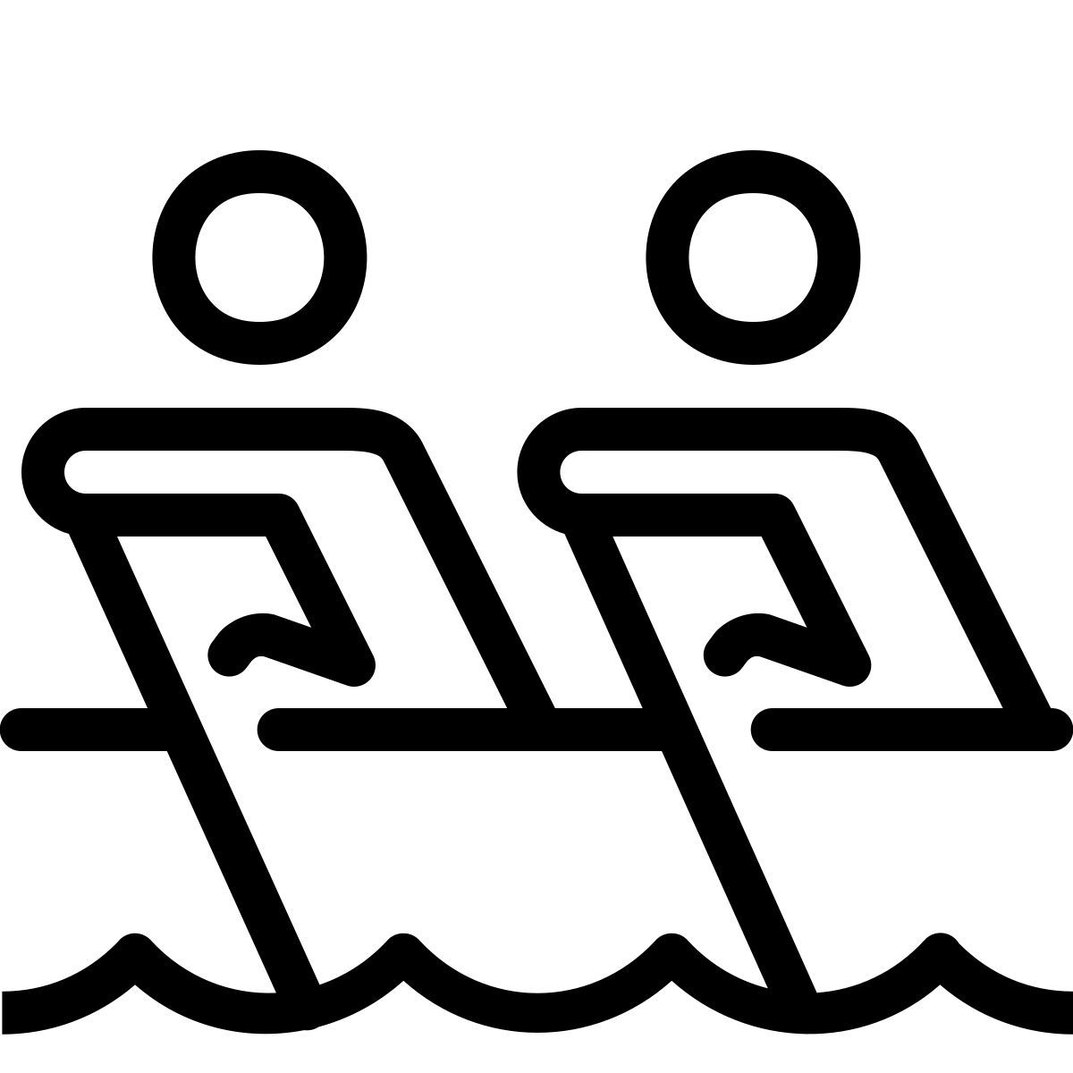 ios 17 outlined style 노 2 icon