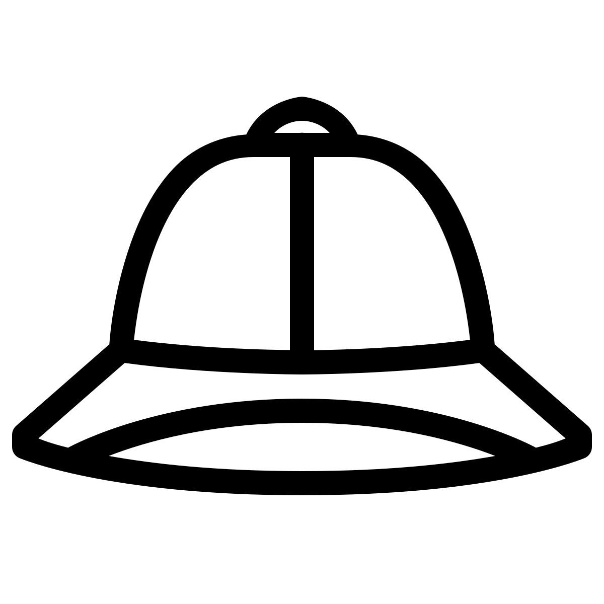 ios 17 outlined style safari hut icon