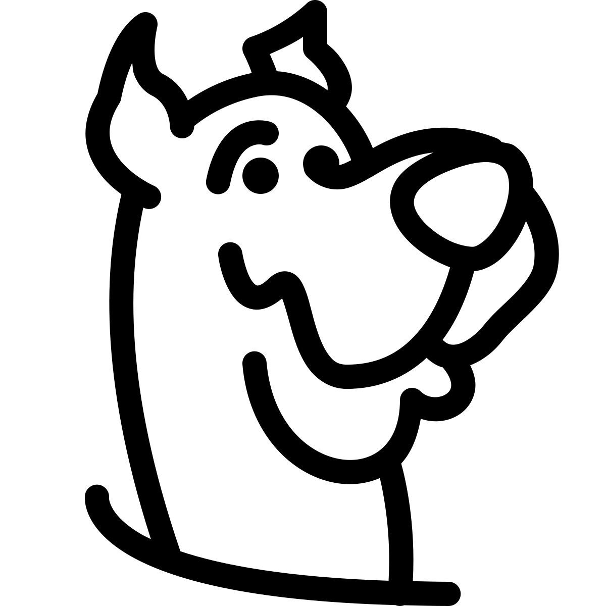 ios 17 outlined style 史酷比 icon