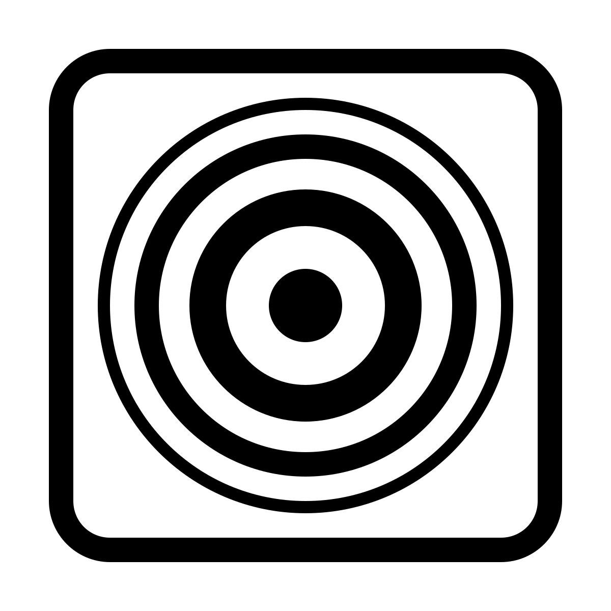 ios 17 outlined style sensor icon