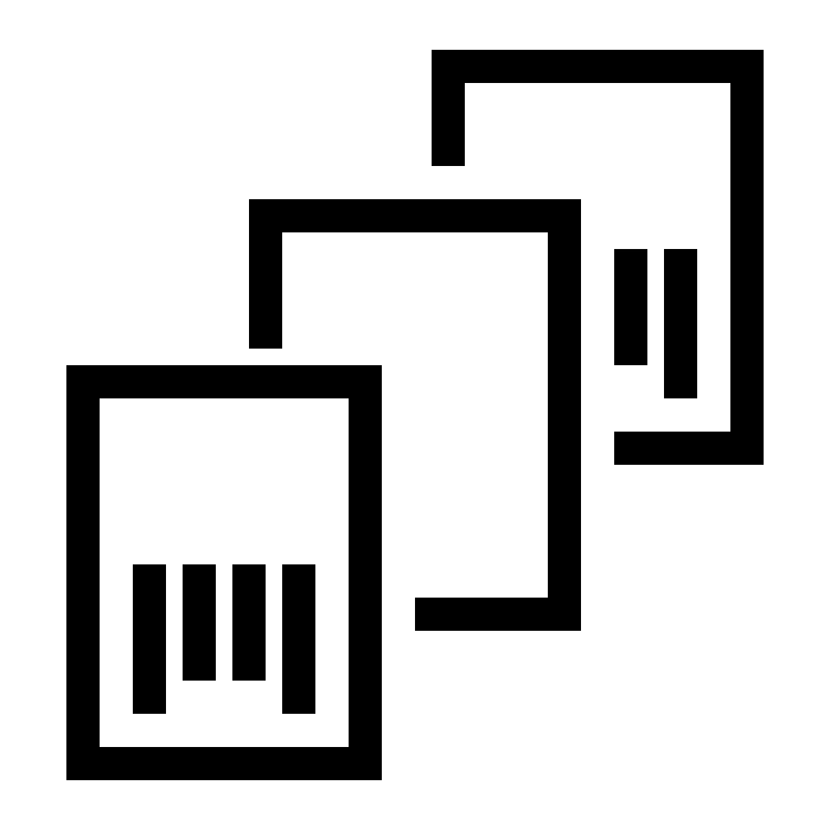 ios 17 outlined style 使用条形码分开 icon